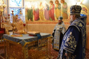 Всенічне бдіння напередодні свята Успіння Пресвятої Богородиці